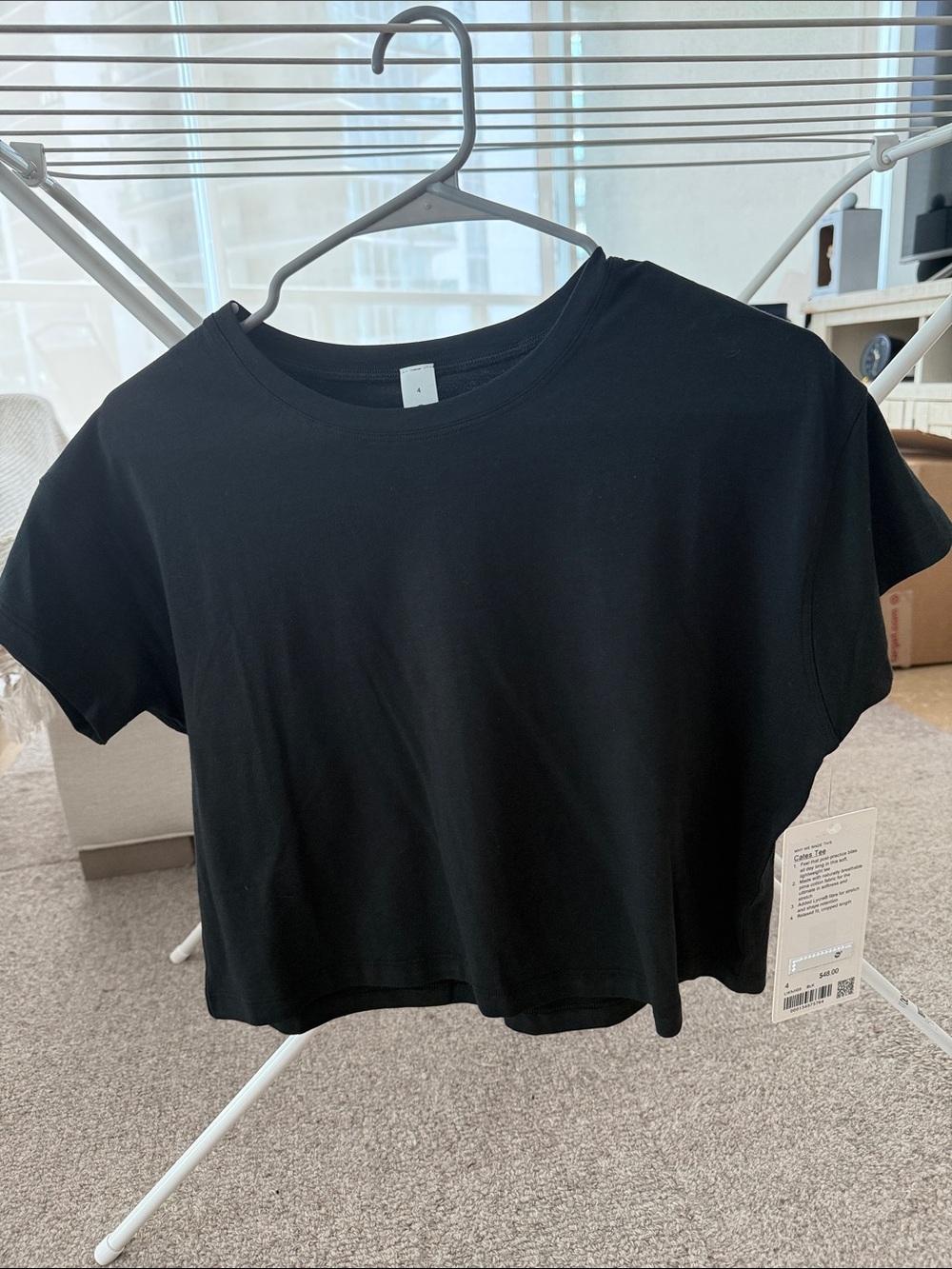 NWT Lululemon Cates Tee size 4 (XS)